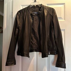 Cole Haan leather jacket XL